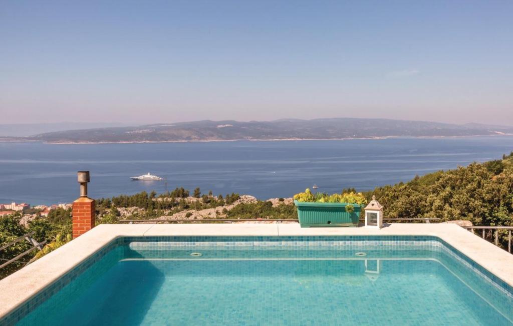 Villa Kristina - Ferienhaus Baska Voda - Topici, Private Outdoor Swimmingpool, Wifi Extérieur photo